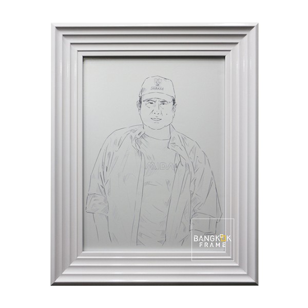 กรอบรูปภาพสเก็ตดินสอ